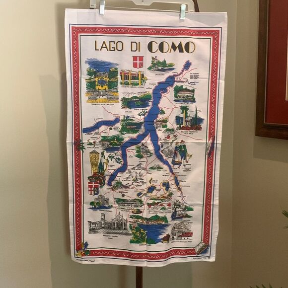 Cloth Map Of Italy - Picture 2 of 4